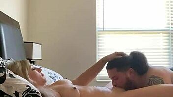 Continuing to enjoy my wife’s home cooked pussy in this double vaginal scene