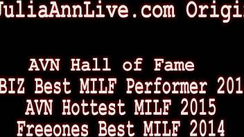 Busty Milf Julia Ann Demands Foot Licking Now