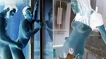 Beautiful croatian lesbians lick each other's asses