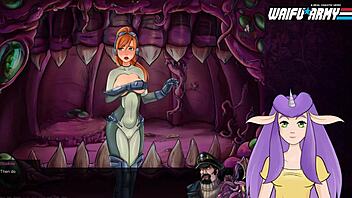 Redhead strips in starcraft slutcraft game