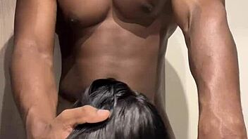 Quickie Bathroom Fuck With Big Cock Deepthroat