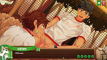 I made a juicy blowjob to Natsumi in game friends camp episode 9