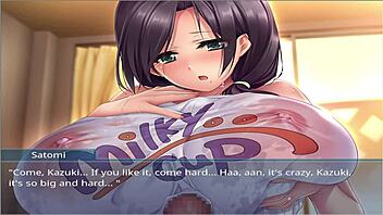 why is my step mother in a wet t-shirt with huge tits?