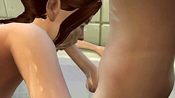 Is this 3d young 18+ cumming in pussy?