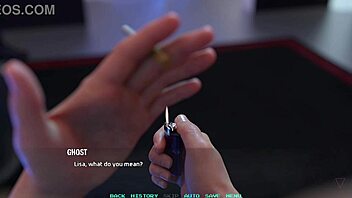 Huge-boobed babes in 3D porn game for adults