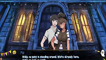 Hey, check out Horror Mansion Ep3 where the succubus rides me in this anime game