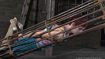 i'm in latex bondage getting my ass fucked hard