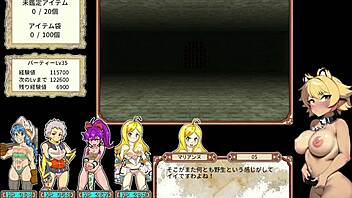 Dan Ero+ Let's Play Part 1: Four Bitches Explore Dungeon in Suggestive Game