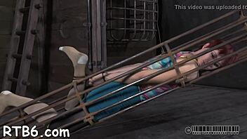 i'm in latex bondage getting my ass fucked hard