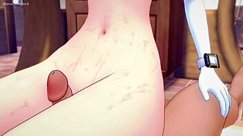 Rosa Nanci in 3D porn: Wet and ready to go