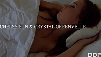 Watch Chelsy Sun And Crystal Greenvelle Swap Cum In This Wild Teens Threesome!