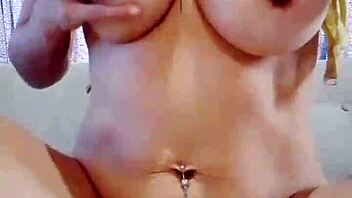 Fuck That Monster Cock With Dildo On Shaved Pussy!