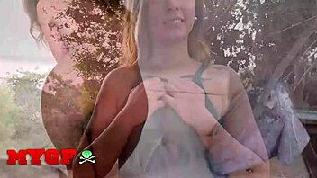 Pierced Brunette Sucks Cock Messily