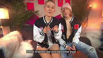 Blonde Virgin's First Homemade Sex