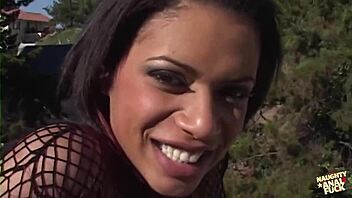 Busty alexis silver lets him ram her gaping asshole doggystyle and cum facially.