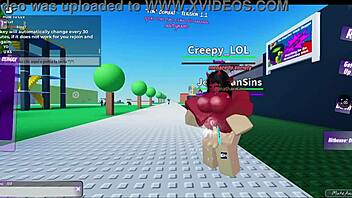 Fun cumbat in roblox condo 1 with cartoon characters