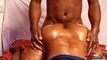 Christmas quickie doggystyle with my curvy step sister