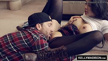 Ryan Madison pumps Brenna Sparks with double creampie action! 😍🔥