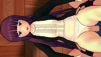 fern muy caliente tiene sexo en el piso 😏