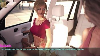 Moglie e matrigna condividono tette grandi in hentai erotico!