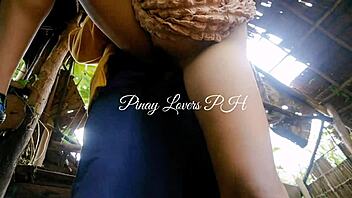 Pinay Scandal Fucked Hard in Abandoned House