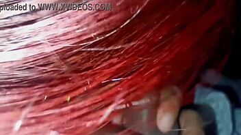 Giving my stepson love on Valentine’s with a wild suck. I need that finish in my mouth!