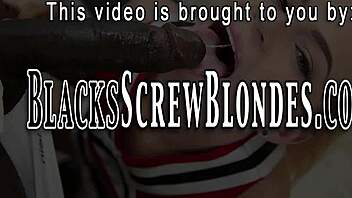 Slut Sucking Black Dick!