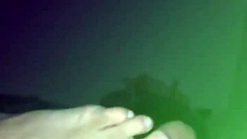 Beautiful wife shows off her cute feet in amateur video