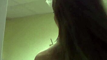 foxy babe receives facial treatment and enjoys refreshing juice