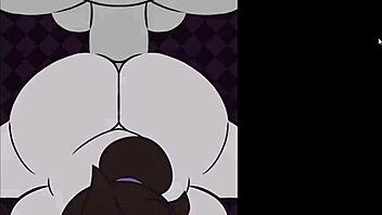 Jaiden and her mom in a hardcore cartoon porn video