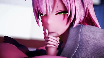 Mozuku's Futanari Cowgirl Compilation Featuring Big Tits and Riding Scenes in Hentai Anime.