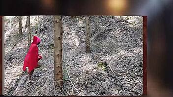 Caperucita Roja Tatiana Morales Gets Lost In The Woods And Gets Eaten By The Wolf Halloween Special