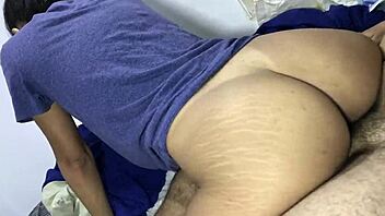 I gave a facial to that amateur latina bitch after bareback fun.