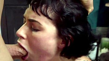 Hot step sisters go ass to mouth in kinky threesome.