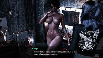 in the complete gameplay of fashion business, episode 3 part 13 unfolds at the night club with 3d cartoon elements.