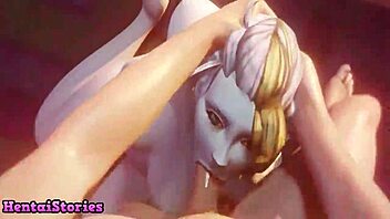 Shy Teen's First Time In Cartoon Game Play