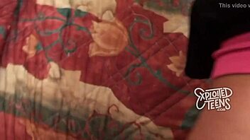 First-time teen in steamy homemade porn video: POV experience