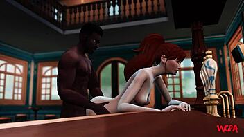 3D animated movie of Jupiter's eclipse and infidelity