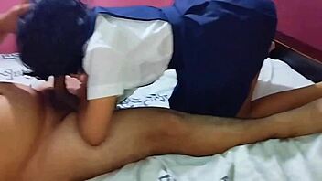 my quiet latina student moaning loudly