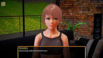 Who's the blonde with small tits in this family game?