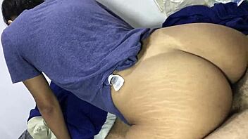 I gave a facial to that amateur latina bitch after bareback fun.