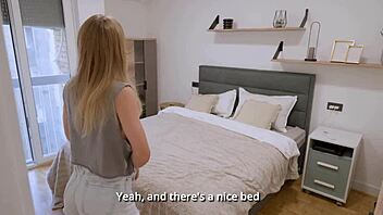 Damn! Slutty Neighbor Begs for My Big Cock and Gets Cum on Pussy - Marimoore