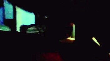 The blonde whore in the couple sucking monster cock passionately