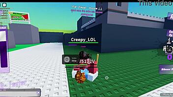 Fun cumbat in roblox condo 1 with cartoon characters