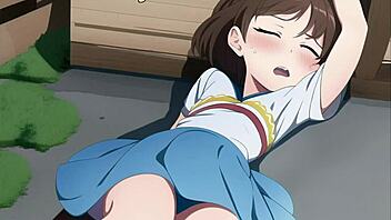 hentai hoes in skirts explode visually!