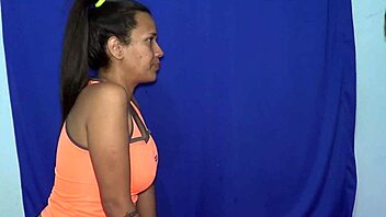 Deep throat blowjob with intense sucking action