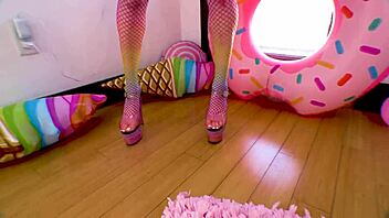 Wow, Petite Madi Collins Huge Cock POV Blowjob And Cum Swallow!