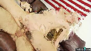 Stepbro's Strength Wets Petite 18+ Teen Stepsister Ashley Stone's Pussy