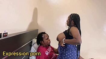 He loves my big breast so I use it to make him feel good