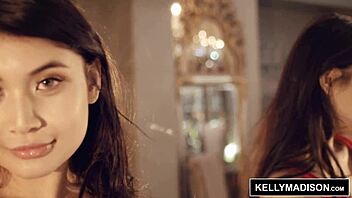 Ryan Madison pumps Brenna Sparks with double creampie action! 😍🔥